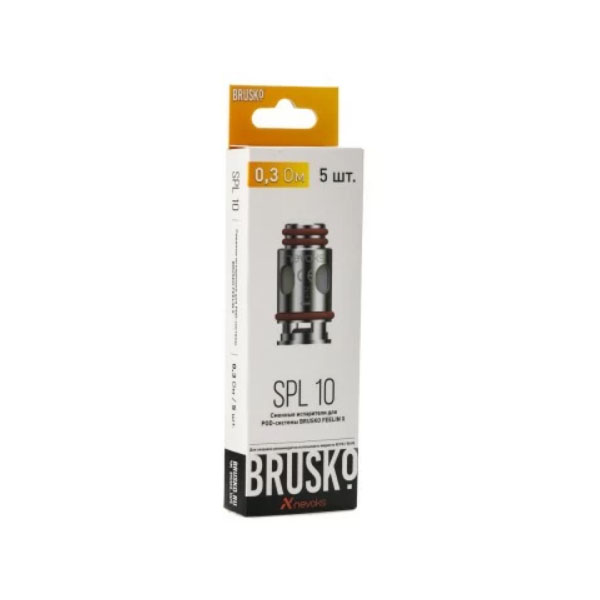 Испаритель для электронной системы Brusko Feelin SPL 10 (0.3ohm, 5шт)