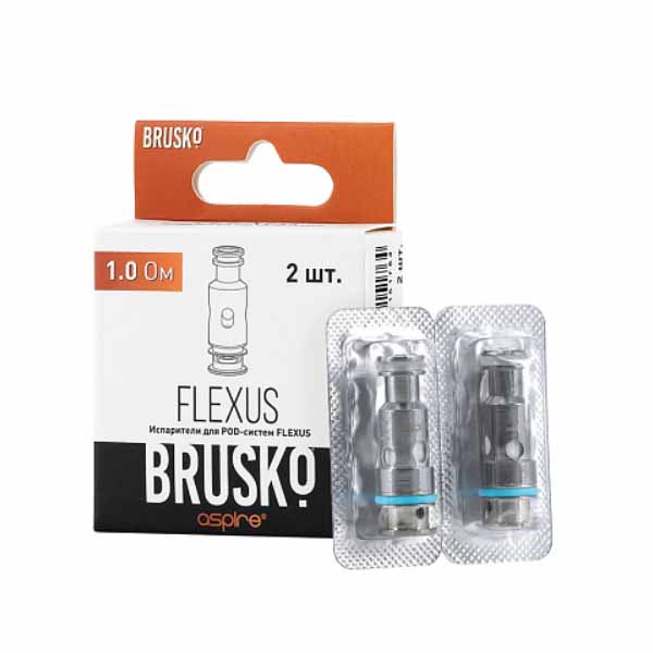 Испаритель для электронной системы Brusko Flexus AF Mesh Coil (0.1ohm, 2шт)